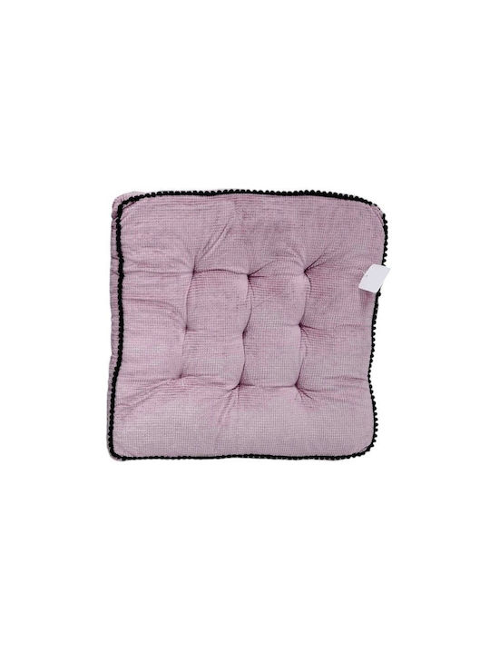 Garden Chair Cushion Pink 40x40cm