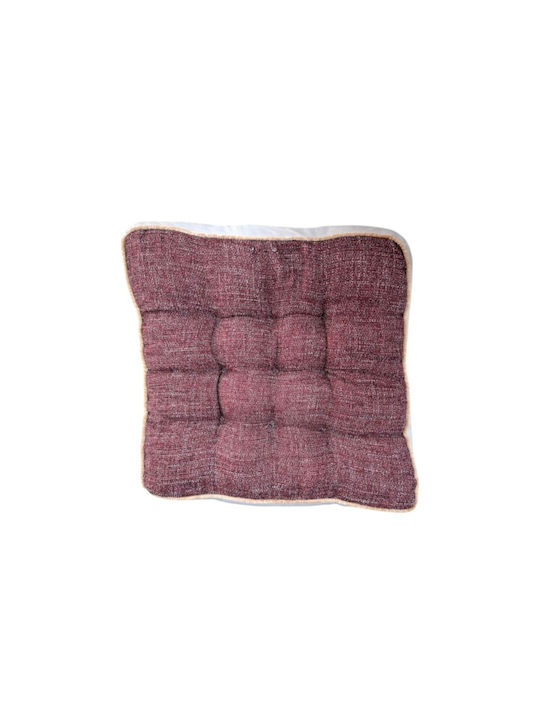 Gartenstuhlkissen Rot 40x40cm