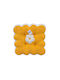 Garden Chair Cushion Yellow 40x40cm
