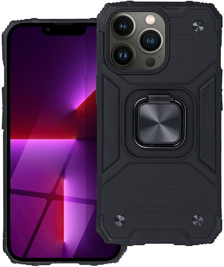 Nitro Rückseite Umschlag Silikon Kunststoff Schwarz für iPhone 17 Pro Max