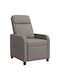 Πολυθρόνα Relax Taupe 66x95x100cm