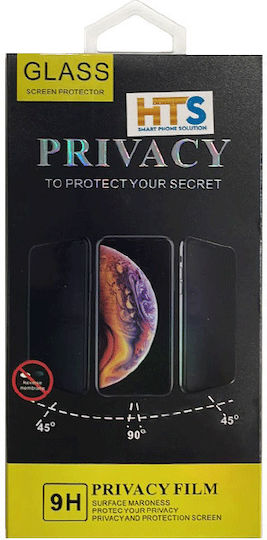 Hts Privacy Full Cover Full Glue Стъклен Протектор За Екран Xiaomi 17t Pro