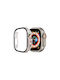 Пластмасов калъф в сребрист цвят за Apple Watch Ultra 49 мм