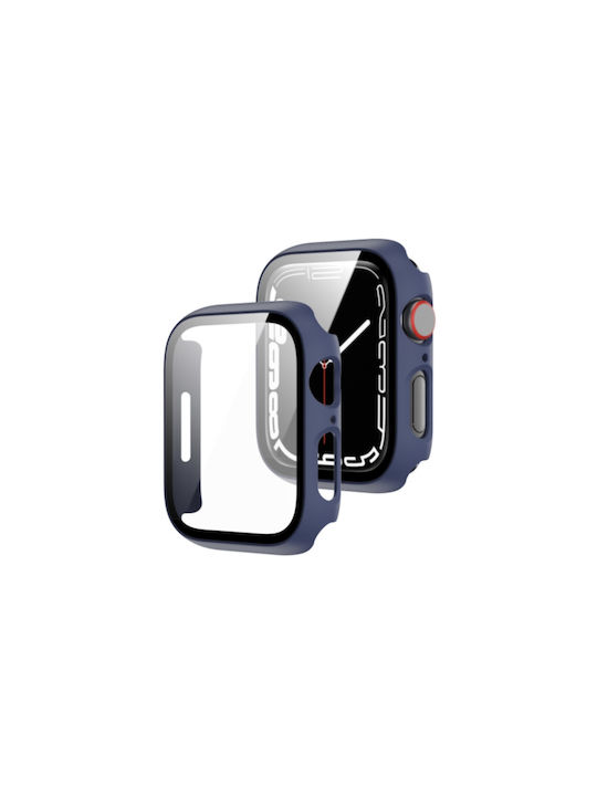 Plastic Case in Blue colour for Apple Watch 41mm