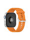 Huawei Watch Fit4 Pro Fit4 Fit3 Xdfind Silver Buckle Monochrome Watch Strap Silicone Orange