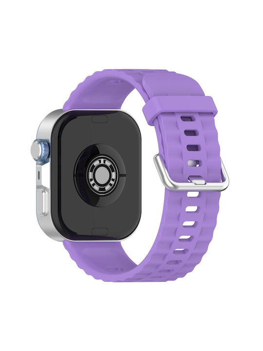 Huawei Watch Fit4 Pro Fit4 Fit3 Xdfind Silver Buckle Solid Color Watch Strap Silicone Purple Huawei Watch Fit4 Pro Fit4 Fit3 Xdfind Silver Buckle Solid Color Watch Strap Silicone Purple