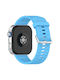 Huawei Watch Fit4 Pro Fit4 Fit3 Xdfind Silver Buckle Monochrome Watch Strap Silicone Blue