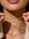 Chrysothemiss Κολιέ Golden Heart Glow