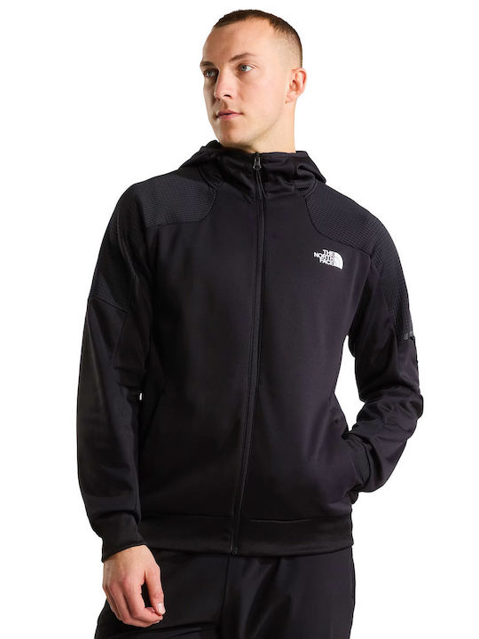 Men's Hooded Fleece Jacket Black