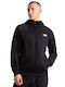 Men's Hooded Fleece Jacket Black