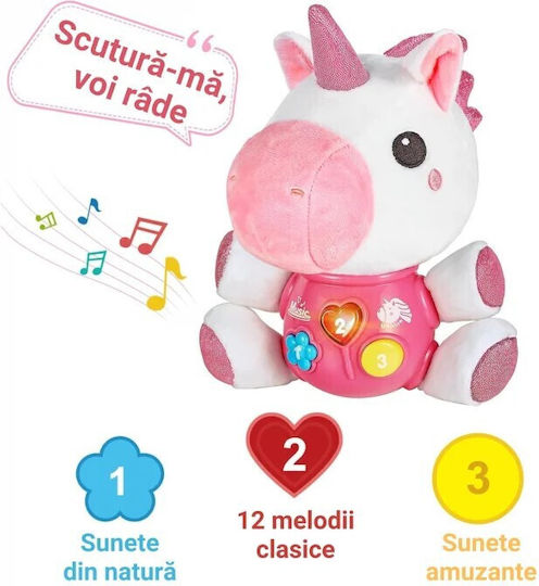Salamandra Sensoriale Cu Muzică Lumină Și Sunete Pentru 6+ Luni