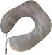 Travel Pillow Memory Foam Grey