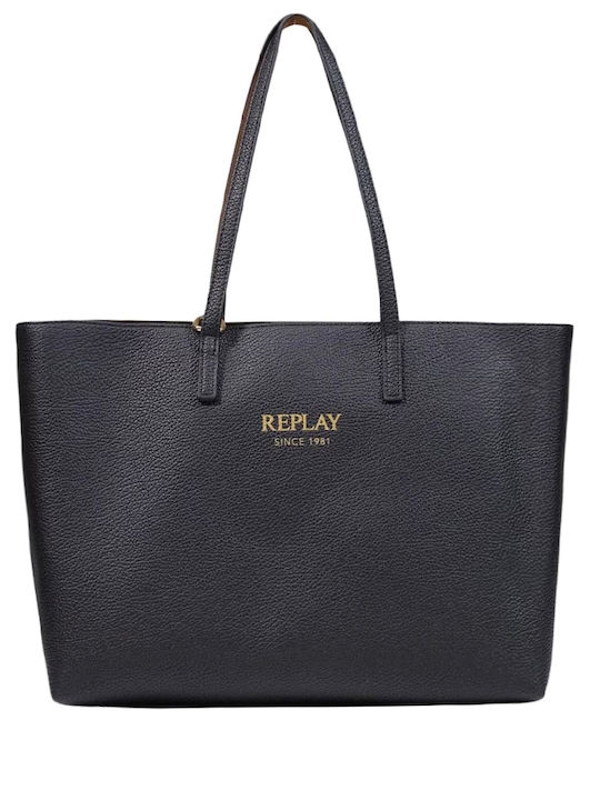 Replay Γυναικεία Shopper Τσάντα από Συνθετικό Δέρμα Replay Γυναικεία Shopper Τσάντα από Συνθετικό Δέρμα
