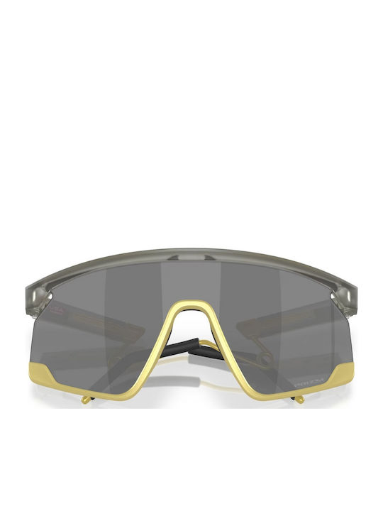 Oakley Унисекс Слънчеви очила с Златна Пластмасова Рамка и Златни Стъкла