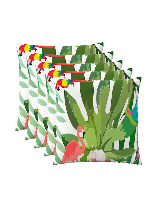 vidaXL Față De Pernă Heerlen Multicolor 80x80cm