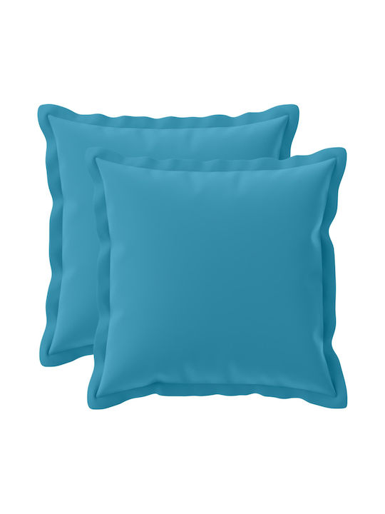vidaXL Față De Pernă Houten Albastru Deschis 40x40cm