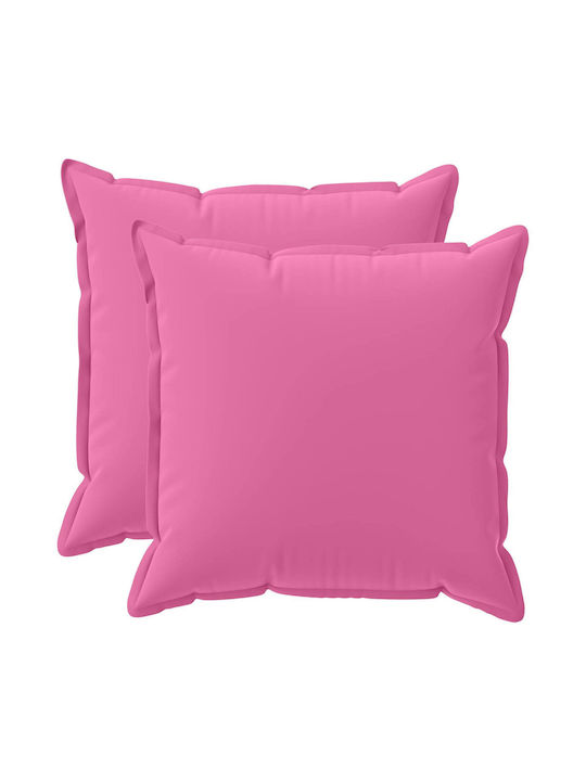 vidaXL Decorative Pillow Case Houten Pink 80x80cm