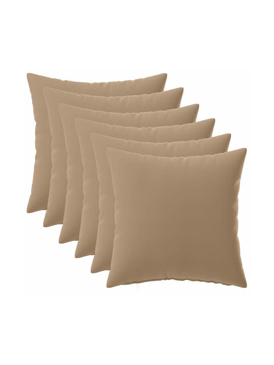 vidaXL Калъф За Възглавница Heerlen Taupe 45x45см