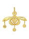 Drandakis Animal Charm in Gold Plated Silver