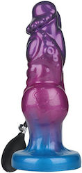 Power Monsters Дилдо Inflatable със смукателна чашка Лилав