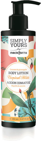 Macrovita Хидратиращ Лосион за тяло с аромат на кокос 150ml
