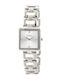 Oxette Women’s Battery Watch with Silver Metal Bracelet