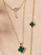 Elika Silver Schmuckset mit Halskette & Armband