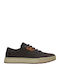 Herren Freizeitschuhe Leder Grau