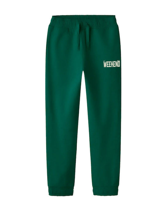 Name It Pantaloni de trening pentru copii Turcoaz
