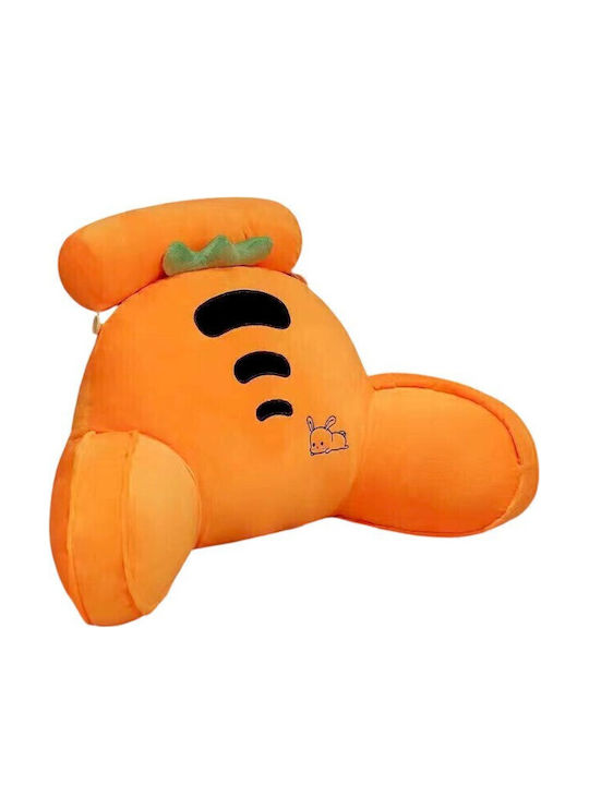 Παιδικό Διακοσμητικό Μαξιλάρι Orange Carrot 70x...