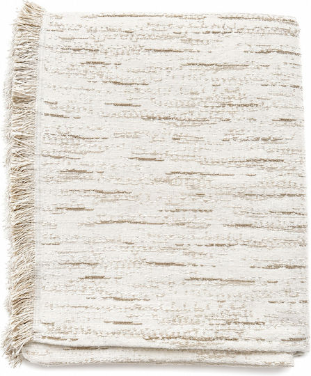Xionoula Home Sofa Throw 2 Seater Jacquard 180x250cm Beige
