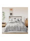 SpitiBazaar Module Cearceafuri De Pat Matrimoniale Cu Hugger Din Cauciuc 160x200+30cm Gri (4 Buc)