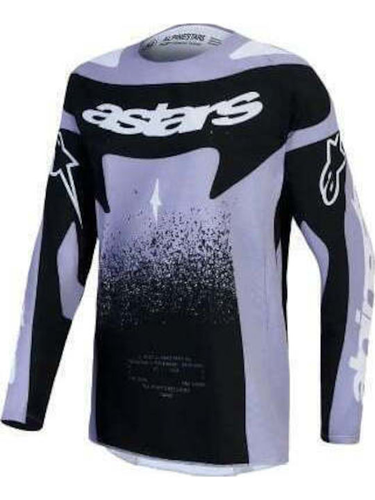 Γυναικεία Μπλούζα Motocross Alpinestars Techstar Swan Vio Bk