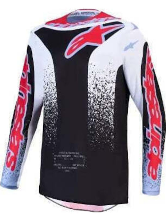 Μπλούζα Motocross Alpinestars Fluid Drag Bk Wh ...