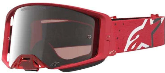 Детска Маска За Мотокрос Alpinestars Vision Vesta Rd Chr Mirr-slvr