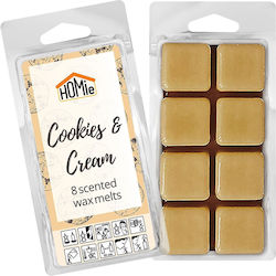 Parfum pentru casă Wax Melt Cookies & Cream Conținut set=8 Cuburi 80gr Homie 57483 Parfum pentru casă Wax Melt Cookies & Cream Conținut set=8 Cuburi 80gr Homie 57483