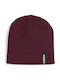 Knitted Burgundy Earmuffs