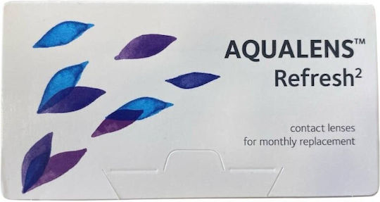 Meyers Aqualens Refresh 2 6 Μηνιαίοι Φακοί Επαφής Σιλικόνης Υδρογέλης