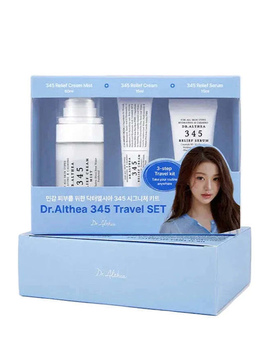 Dr. Althea 345 Relief Reiseset Für Feuchtigkeitsspendende & Akne 3 Stück