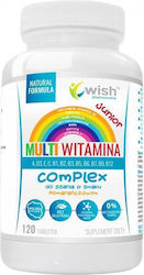 Wish Pharmaceutical Multiwitamina Junior Complex Πολυvitamine 120 Kautabletten