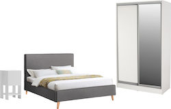 HomeMarkt Dormitor pentru studenți 3 bucăți HM11214