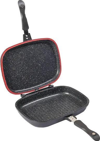 Myria Grătar Dublu din Aluminiu 32cm