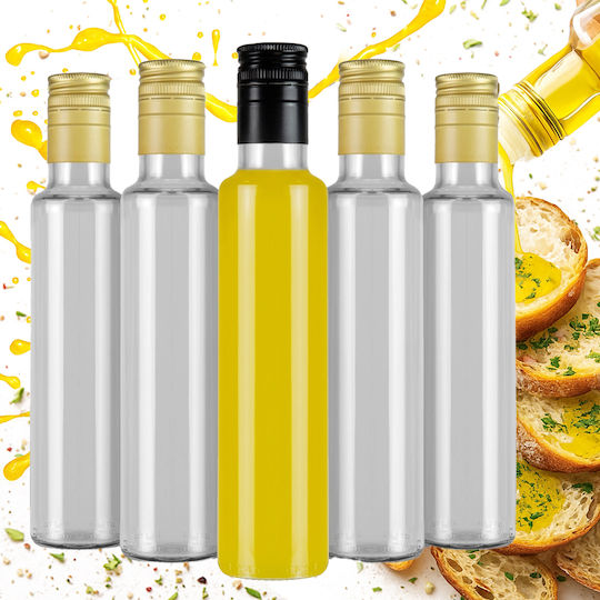 Bimberek Δοχείο Λαδιού Γυάλινο με Ροή 250ml