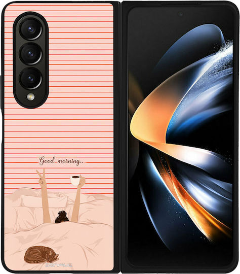 Husă Sonique Stripe Stories Series Samsung Galaxy Z Fold 4 Bună Dimineața