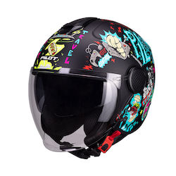 Pilot Pilot Fly SV Future express Jet με Sun Visor ECE 22.06 Black Matt