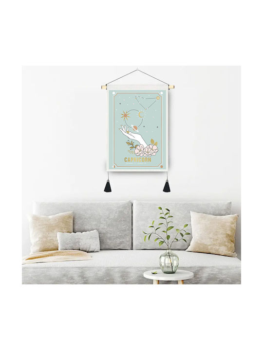 FRIPIA Tapiserie decorativă lucrată manual din țesătură 50x35cm