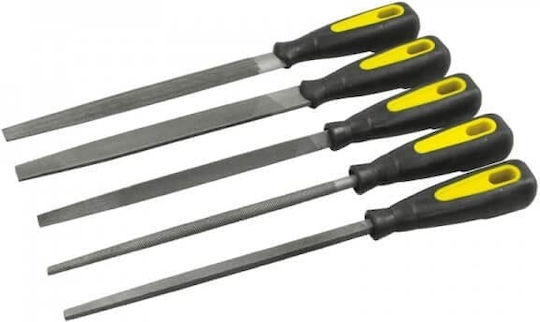 Workshop File Set 200 Mm 5 Pieces Rolson