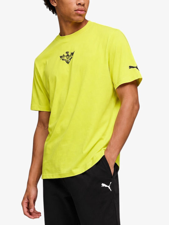 PUMA T-shirt Yellow PUMA T-shirt Yellow