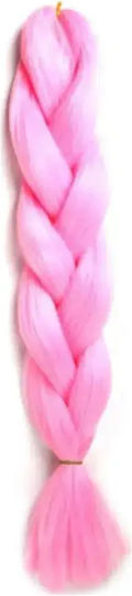 Colored Braided Extension Pink