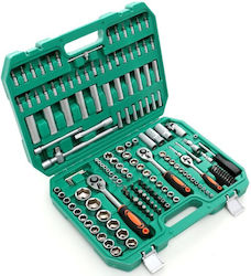 Set chei tubulare 172 buc Kd308 Kraft&dele Set chei tubulare 172 buc Kd308 Kraft&dele